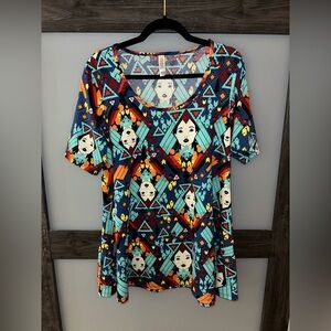 Lularoe Disney Pocahontas perfect T medium